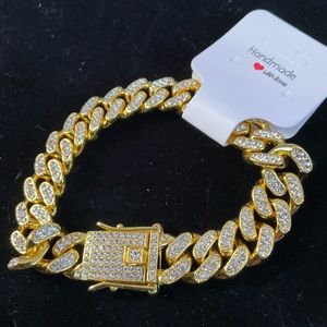 Zirconia double luck Braceelt Unisex